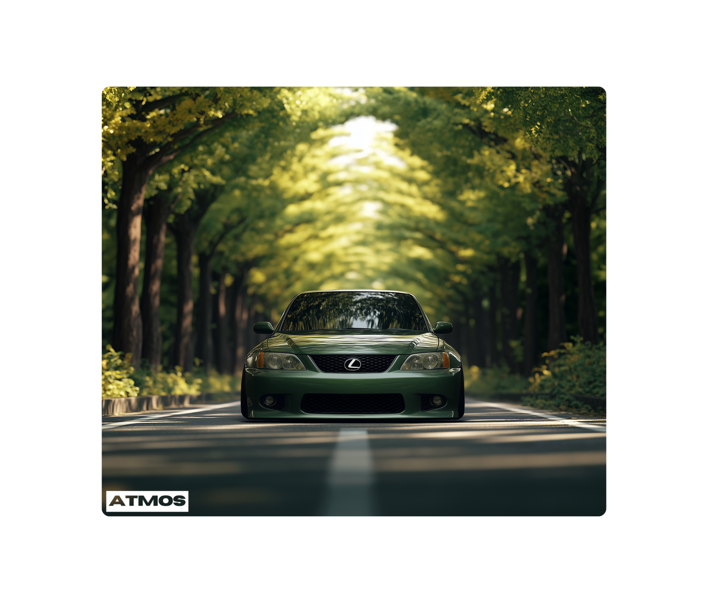 IS300 Glass Mousepad